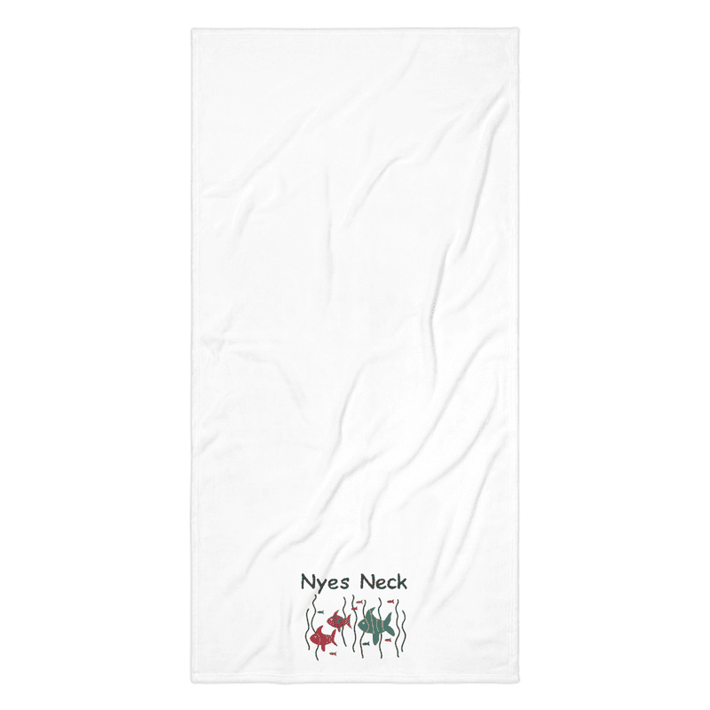 Classic beach towel — White