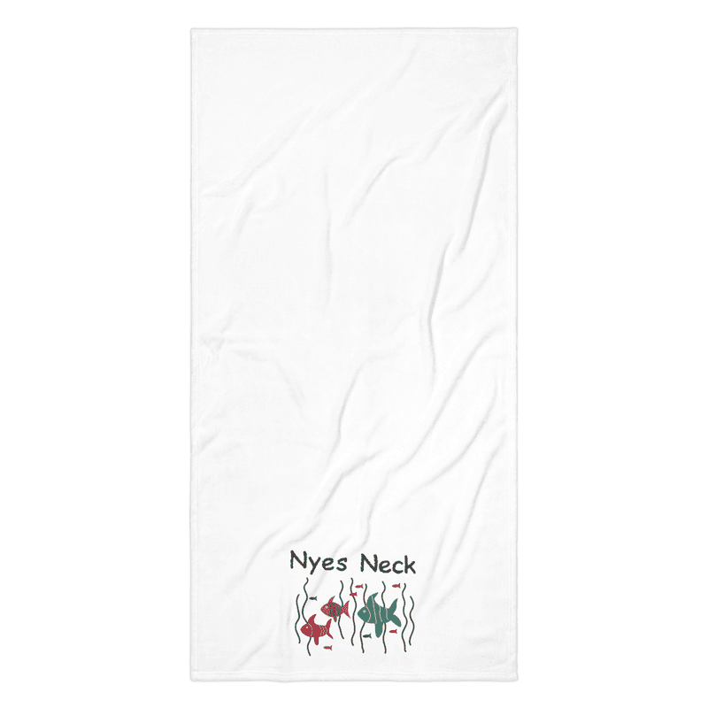 Classic beach towel — White