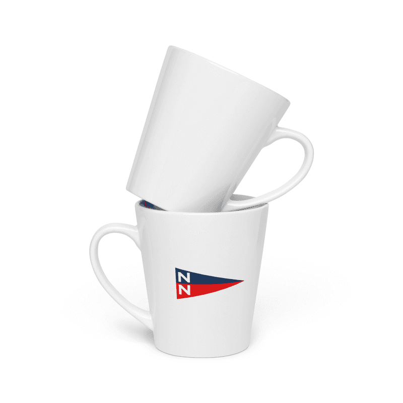 Latte mug — White